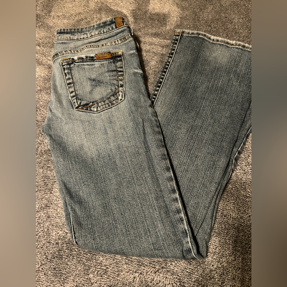 Silver low-rise bootcut Jeans size 28